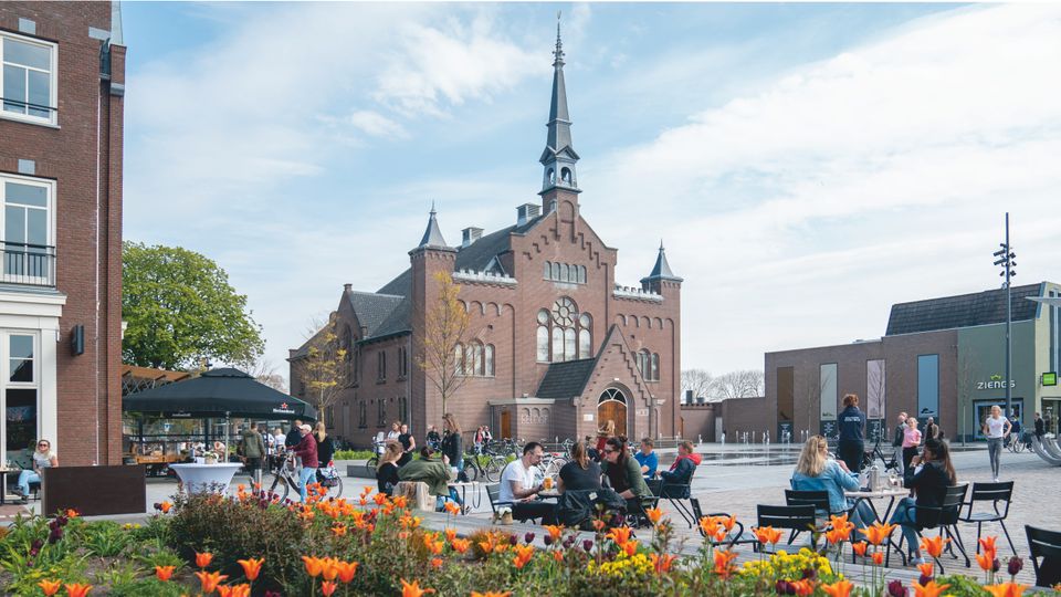 Stadsgezicht van Hoogeveen