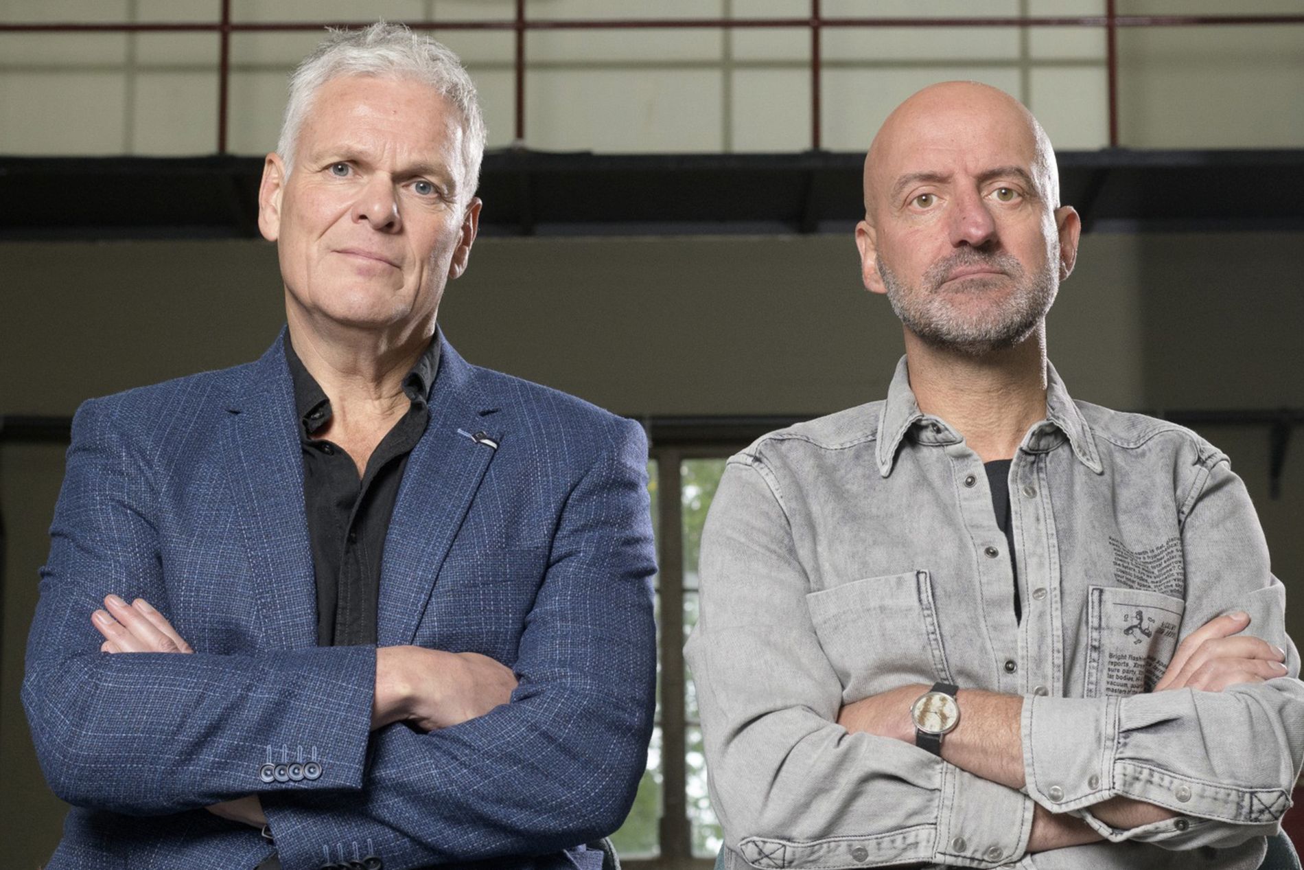 Joep van Deudekom en Rob Urgert