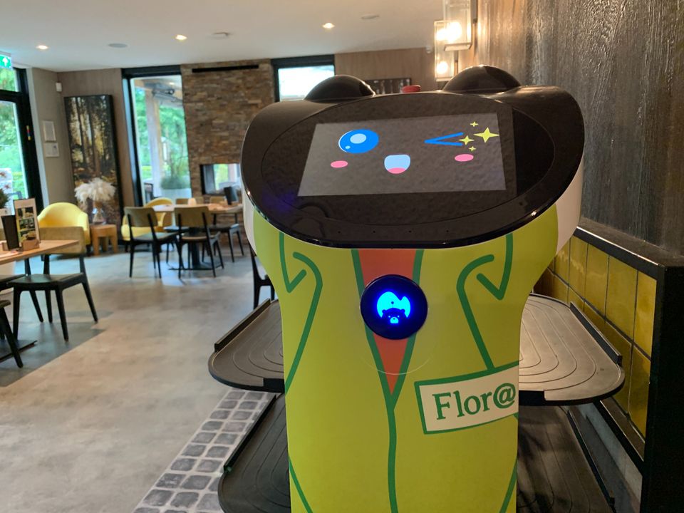 Pfannkuchen-Restaurant De Financiën - Roboter
