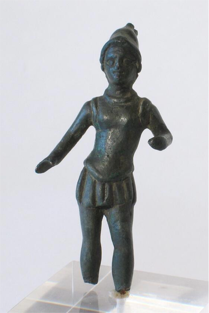 Beeldje van Mars, gevonden in de binnenstad van Tiel