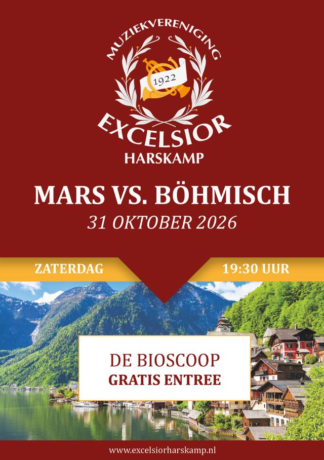 Aankondiging flyer