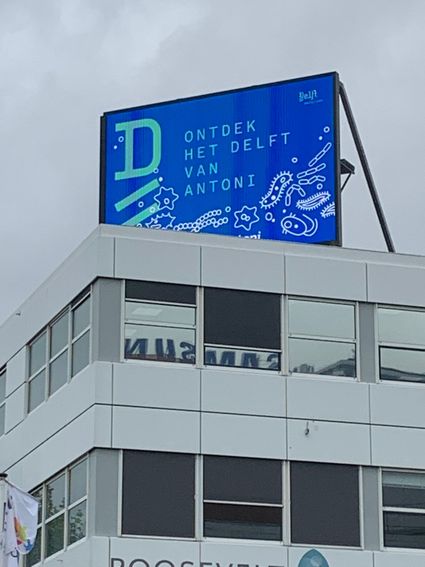 Ledwall bij AAme