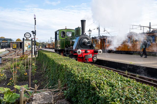 Stoomtram museum in Hoorn