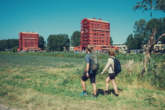Wandelen in Almere rooie donders