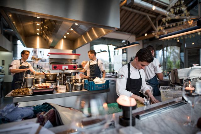 Houtloods, restaurant in de Spoorzone in Tilburg