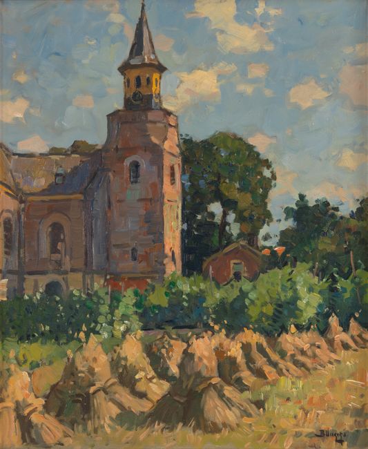 Ben Vliegers Dorpskerk Nunspeet  - Noord-Veluws Museum