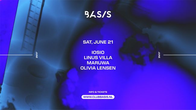 BASIS: IOSIO/ Linus Villa/ Maruwa/ Olivia Lensen