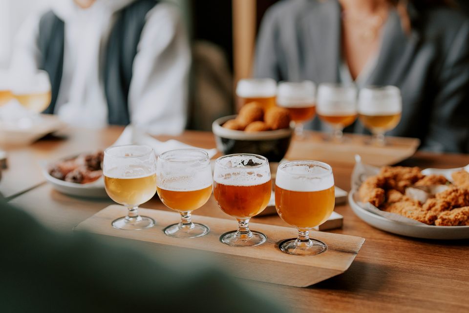 Stadsbrouwerij Maastricht bier proefplank