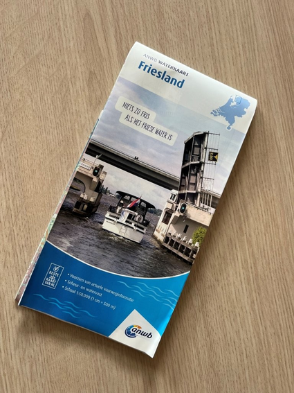 De ANWB waterkaart Friesland