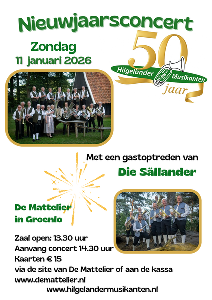Nieuwjaarsconcert | Hilgeländer Musikanten