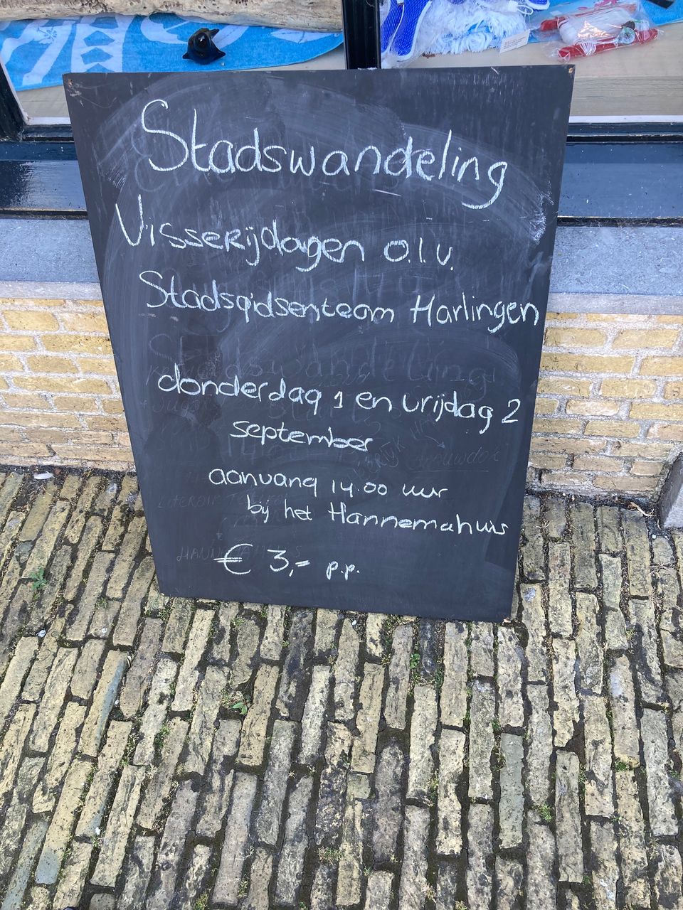 Tijdens de Visserijdagen organiseert het Stadsgidsenteam twee wandelingen door Harlingen.