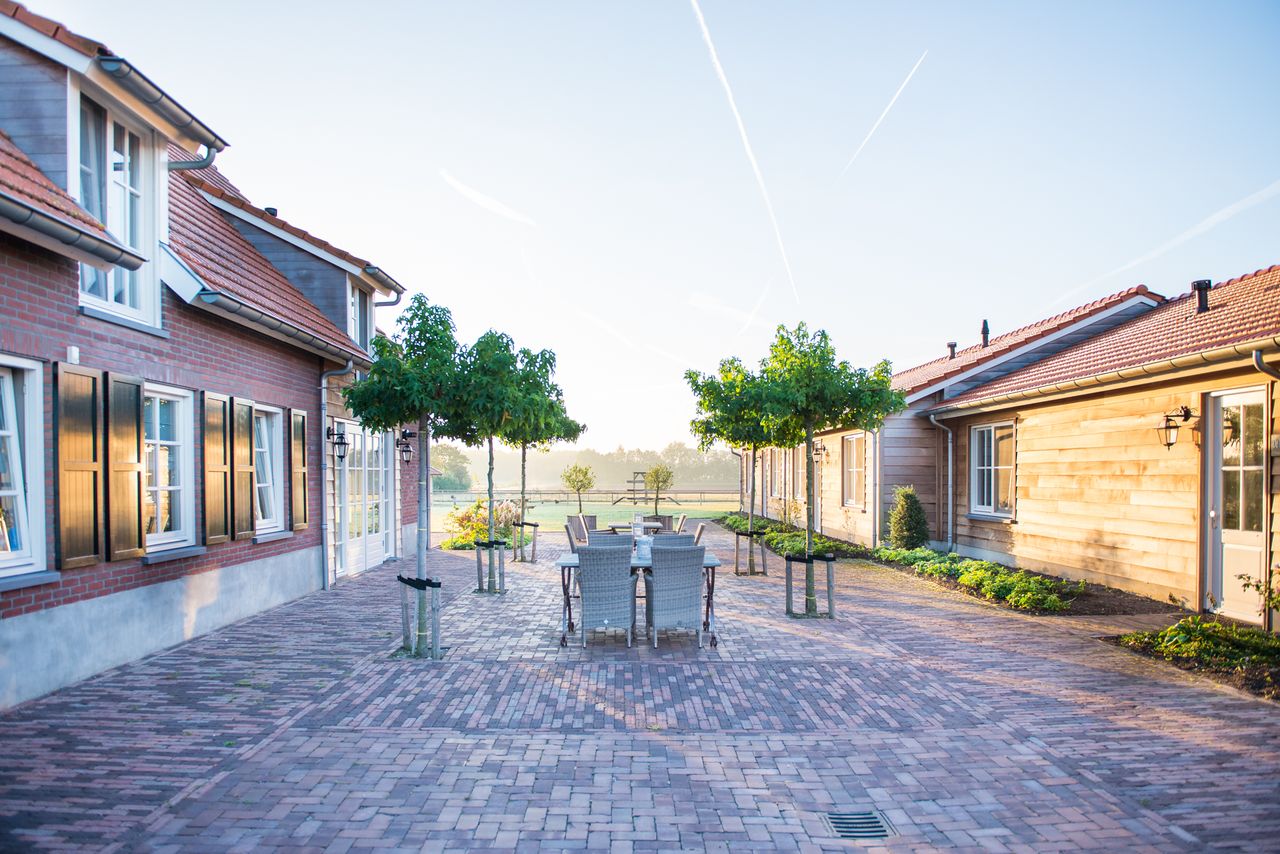 Wertemerhoeve binnenplaats verblijf