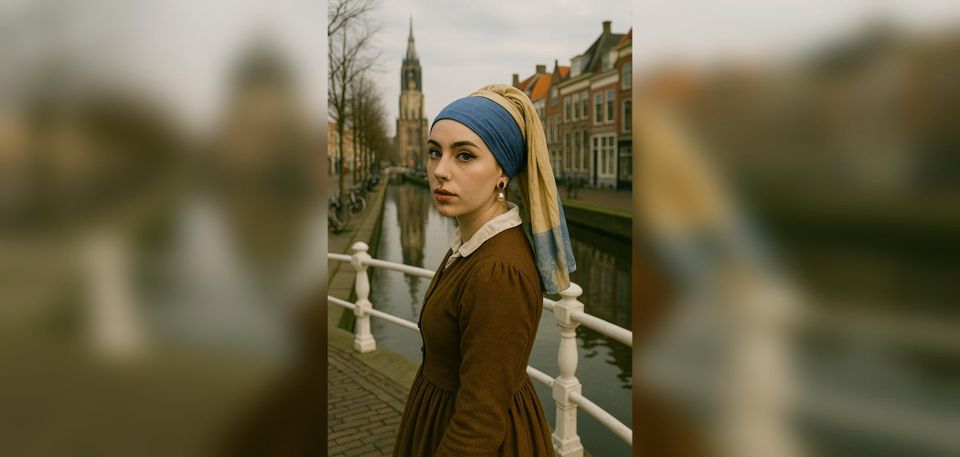 Meisje met de Parel Griet de tijdreiziger in Delft