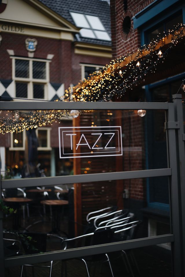 Koffiebar Tazz gelegen in het centrum van Delft