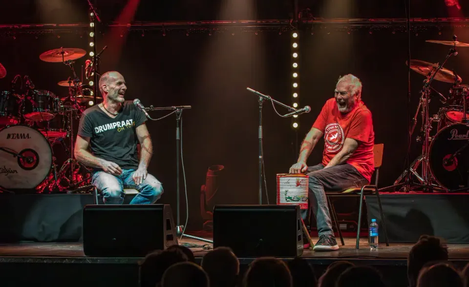Concertspecial: Drumpraat On Tour: met Cesar Zuiderwijk (Drummer Golden Earring) / Groene Engel