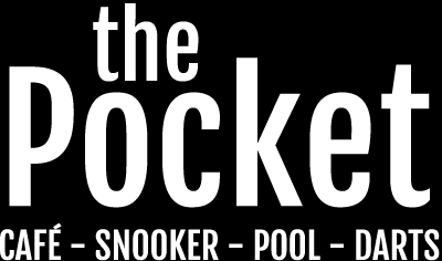 Logo van cafe the pocket