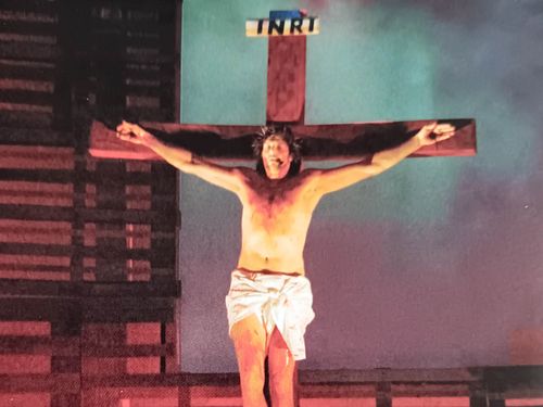 Jezus aan het kruis