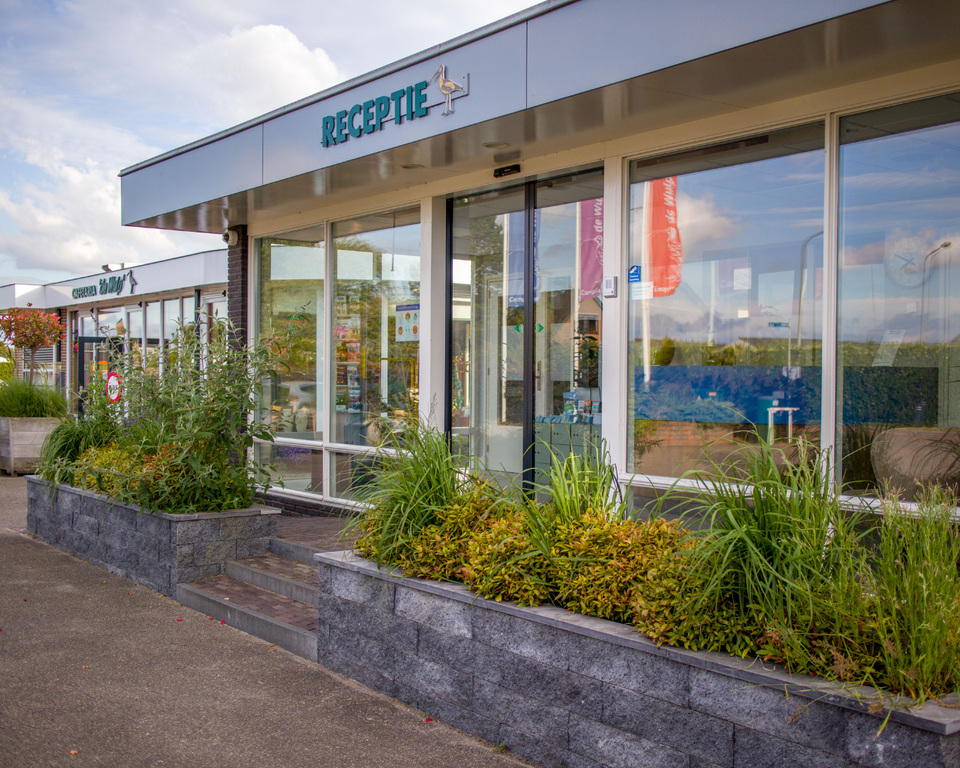 Rezeption des Camping De Wulp in Noordwijk