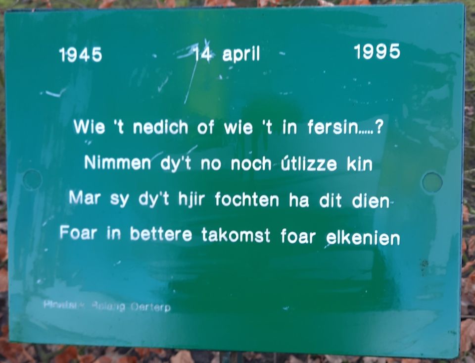 Monument 'Was het nodig of was het een vergissing'