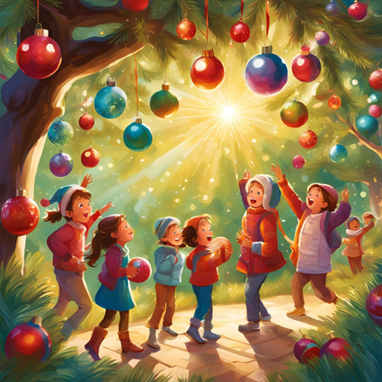 Natuurcentrum De Ginkel: Kerstballenspeurtocht