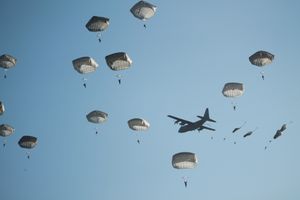 Airborne luchtlandingen in Ede Ginkelse Heide