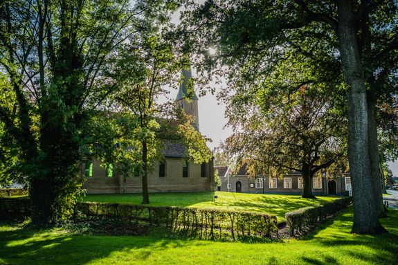 De kerk in Nijeveen