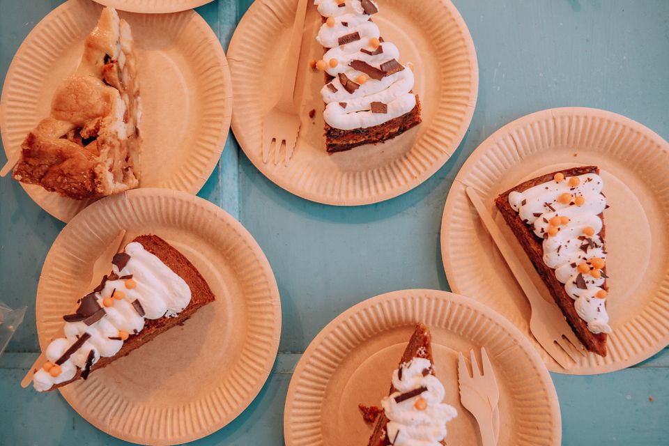 Lekkere taartjes op de fair
