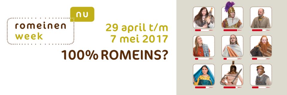 Banner Romeinenweek 2017