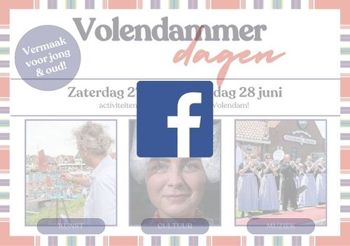 Visual facebookbericht rechthoek Volendammerdagen