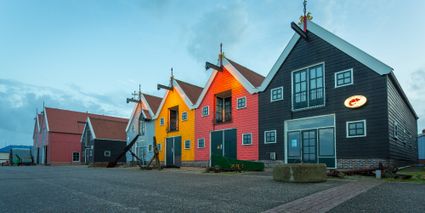 Kleurige huisjes