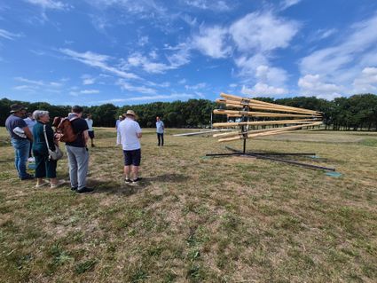 Foto opening kunstwerk Halsteren