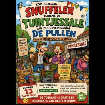 tuintjessale De Pullen