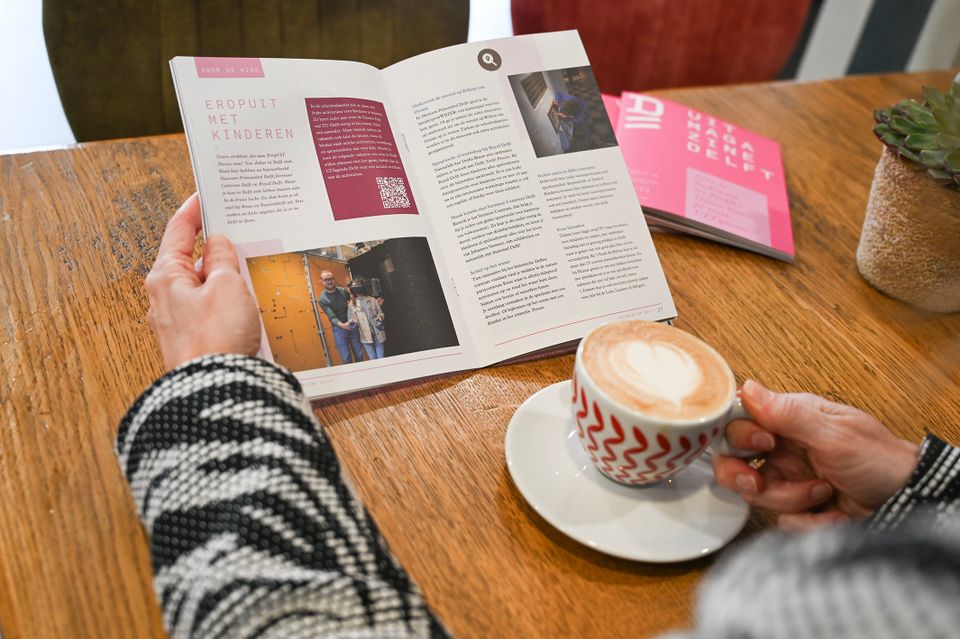 Sneakpreview van de binnenkant van het UITmagazine