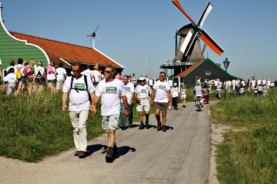 Wandelen Wandel evenement actief sportief goede doel [z]aan de wandel Zaanstad