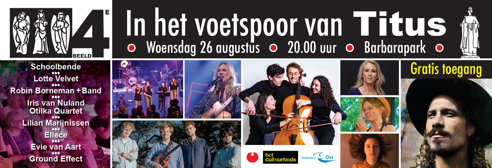Banner concert het vierde beeld
