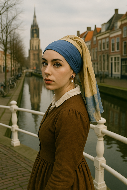 Meisje met de parel als tijdreiziger