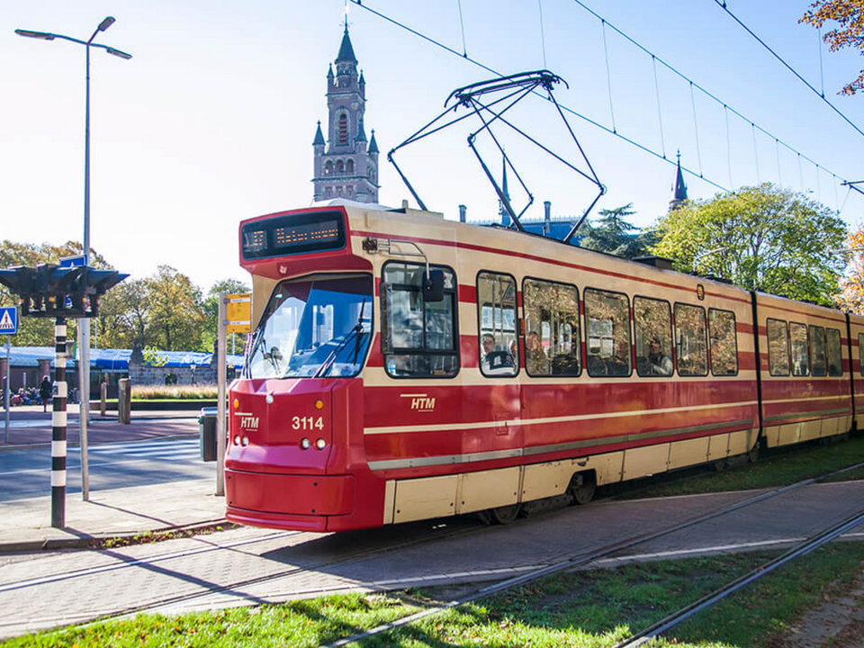 HTM tram in Den Haag