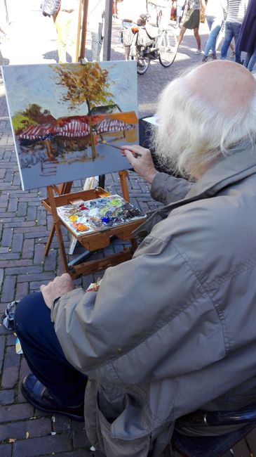 Gerrit Bakker schildert kraampjes