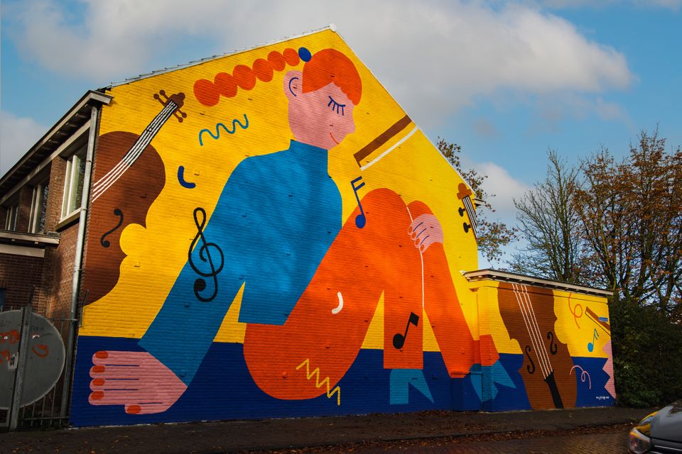 Writer's Block Mural