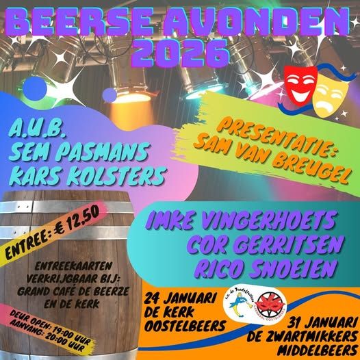 aankondiging beerse avonden