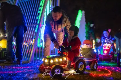Verlichte TRAPtractoroptocht