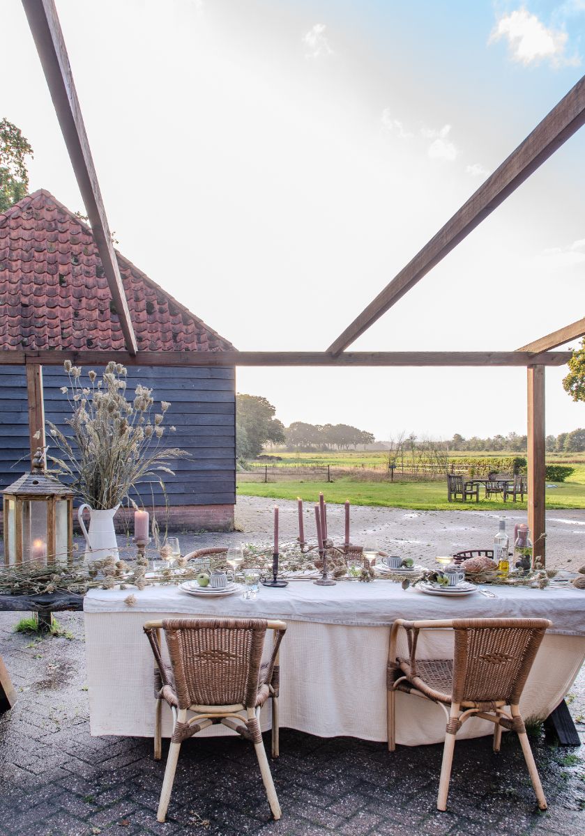 Heerlijk buiten eten