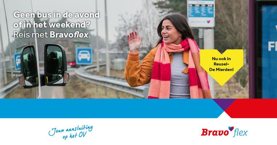 Jongedame wacht op de bus