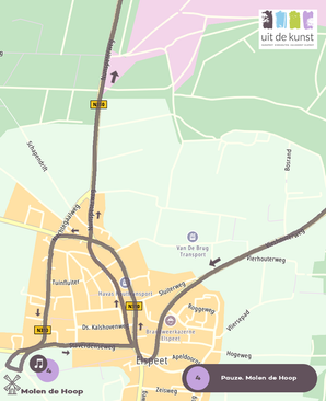 Plattegrond Elspeet