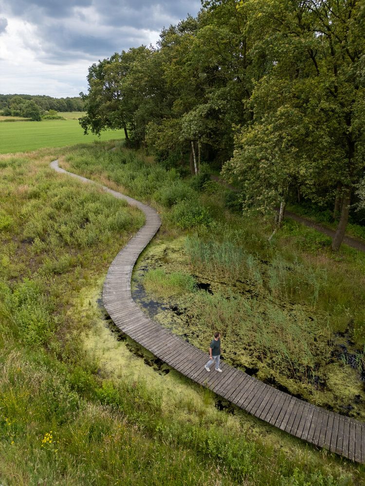 Drone beeld Heuvelse Putten