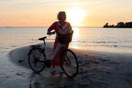 geertje op het strand
