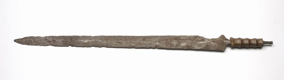 Vroeg-Romeinse spatha, het zwaard van een (Bataafse?) ruiter van de Romeinse hulptroepen