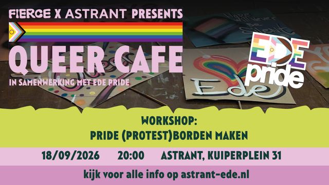 Poster Fierce Queer Café
