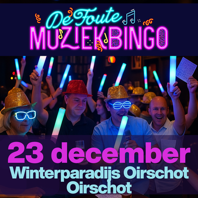 foute muziek bingo