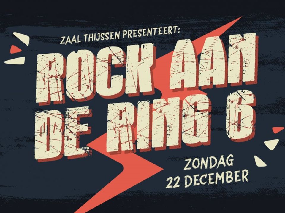 Affiche Rock aan de Ring - Editie 6